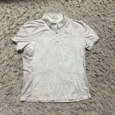 Women’s Size 46 White Pikeur Short Sleeve Horseback Riding Show Shirt