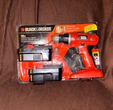 New~ BLACK & DECKER 18V~ Cordless Drill/Drive...