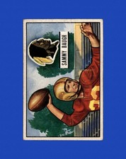 1951 Bowman Set-Break # 34 Sammy Baugh VG-VGEX *GMCARDS*