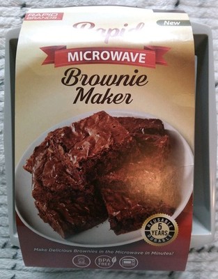 Rapid Brownie Baker NEW Bake Perfect Brownies in Under 4 Minutes! Rapid Brands