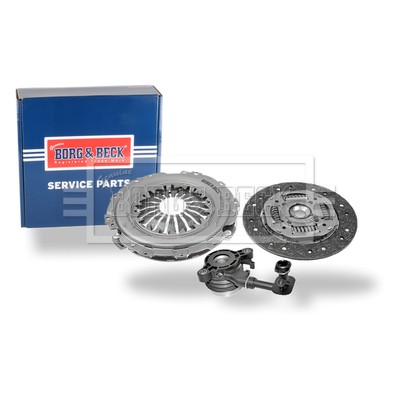 BORG & BECK HKT1043 Clutch Kit Fits Nissan Almera Micra Renault Clio Megane - Image 9