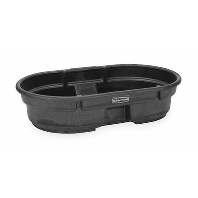 #ad Rubbermaid Commercial Fg424300bla Stock Tank L 52 W 31 50 Gal. Black $120.99