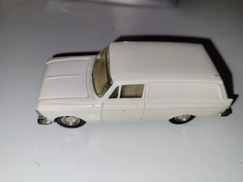 Rare vintage USSR Soviet Moskvich service van1:43 white diecast