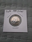 2014 JOHN F KENNEDY HALF $ Design 1/10 Troy Oz .999 ART ROUND