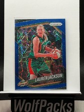2025 Panini Prizm WNBA - Lauren Jackson #91 Blue Velocity Prizm