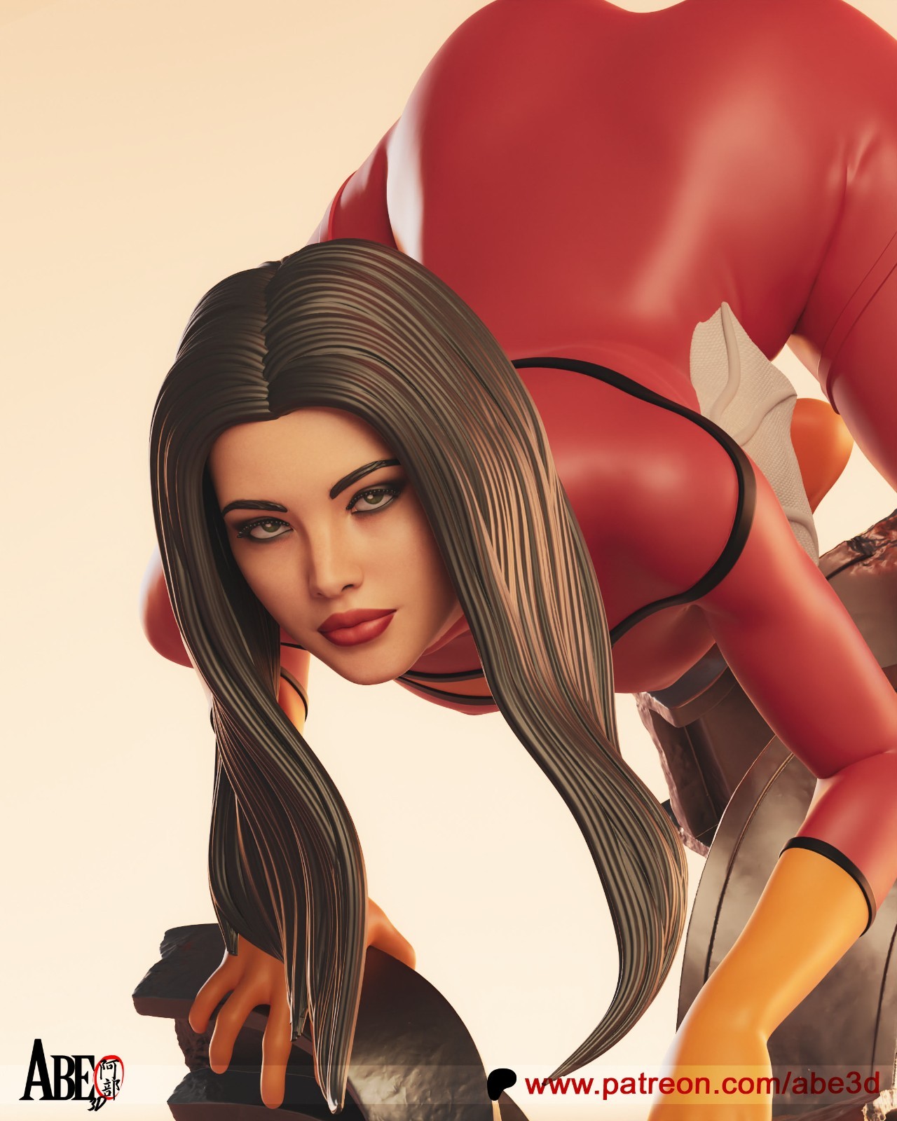 Jessica Drew, Marvel, 1/4-1/24, Figur, Unbemalt, 3D-Druck, Statue, Abe3D, MFW