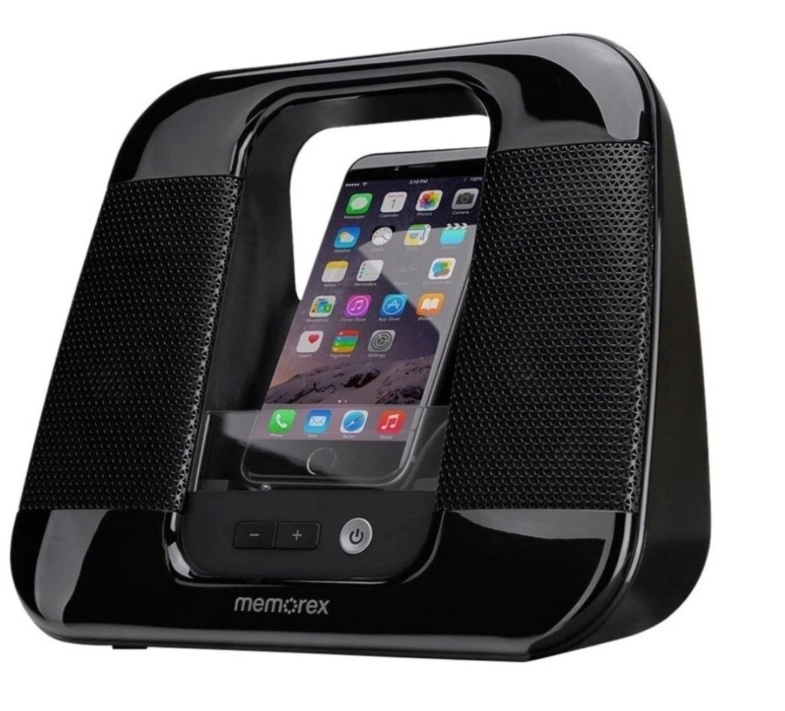 Memorex UNIVERSAL PORTABLE SPEAKER  Digital Audio Music Player Head Phone Jack