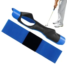 Grip Trainer Golf Club Golf Grip Trainer Swing with Correcting Arm Band