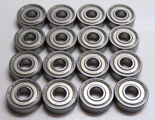 608Z ABEC 7 PRECISION SPEED 8mm (16) Bearings Inline/Roller Skates