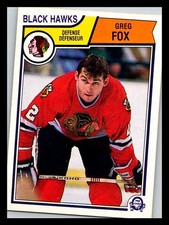 1983-84 O-Pee-Chee #101 Greg Fox