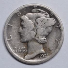 🗝️ 1921-D Mercury Dime KEY DATE - AUCTION!