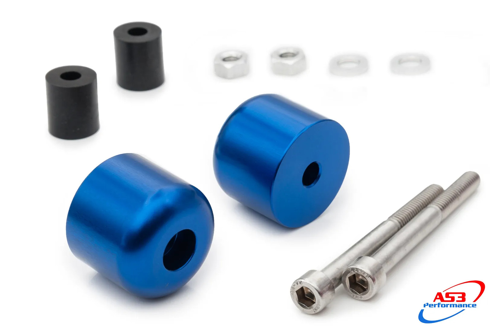 AS3 BAR END WEIGHTS for SUZUKI GSXR 600 01-03 750 00-05 1000 01-04