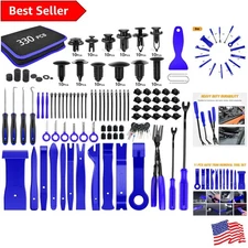 330PCS Auto Trim Removal Tool Set with Clips, Pliers & Pry Tools for Car & More