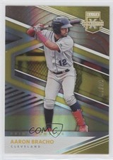2020 Panini Elite Extra Edition Prime Numbers Gold 7/24 Aaron Bracho #123 0i4k