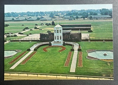 Winner's Churchill Downs Kentucky Derby Aerial 4''x6'' Louisville Vintage Postcard