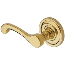 Baldwin 5455V.003.PASS Solid Brass Door Lever