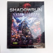 Shadowrun - Dark Terrors - By Catalyst Game Labs - 5th Edition Book Paperback