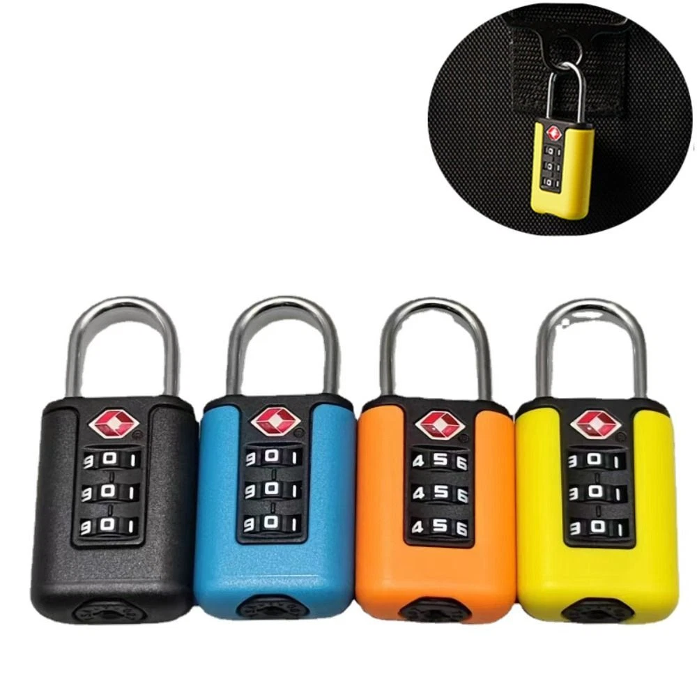 Security Password Lock Changeable Combination Padlock Trolley Case