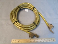 (C) Large Roll 2/0 Finely Stranded Plated Wire With Clear Insulation