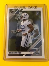 🔥🔥2019 OPTIC BEN BANOGU ROOKIE Base RC #124 Indianapolis Colts