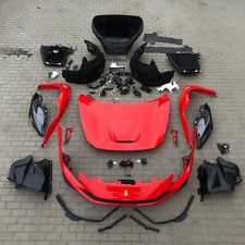 FERRARI F8 TRIBUTO FRONT END BUMPER BONNET WINGS HEADLIGHTS RAD PACK SLAM PANEL