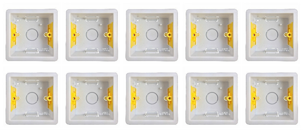 9 x Appleby SB632 Deep Dry Lining ""Fast Fix"" Boxes Single 1 Gang 47mm Deep - Image 12