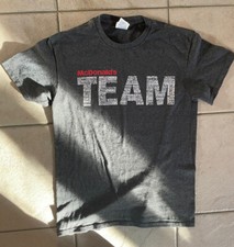 McDonald s - Staff Team Teamwork T-Shirt - Size Adult Small - Unique Graphics...