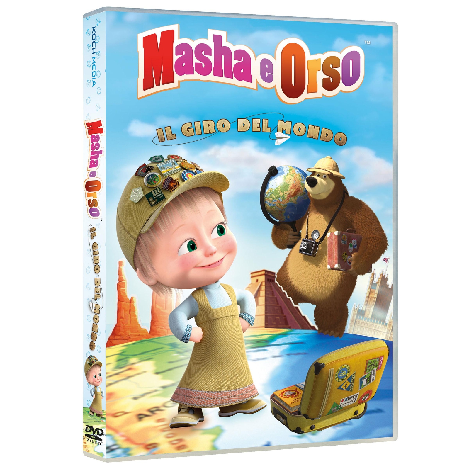 Masha and the Bear - Around the World (DVD)