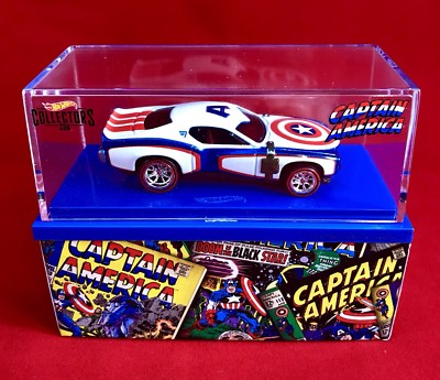 Hot Wheels Avengers Captain America 75th Anniversary Car RLC