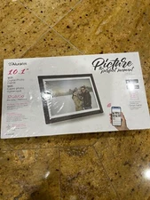 Aluratek 10.1" Wifi Digital Photo Frame 32GB Matte Black