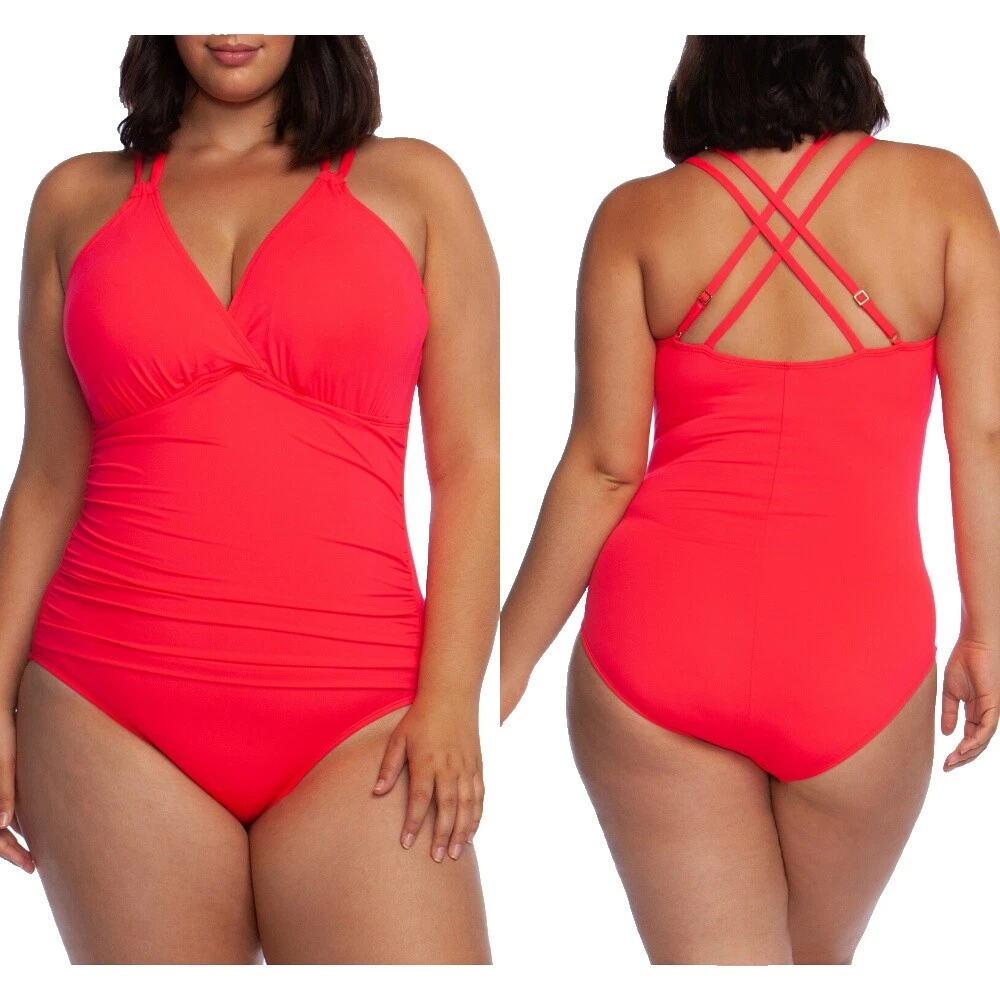 La Blanca Cotton Solid Swimwear for Women