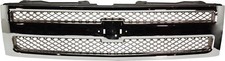 New Replacement Grille Assembly for 2007 Chevrolet Silverado 1500 LS 8 Cyl 4.8L