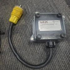 Lex products 3 phase Duplex outlet box