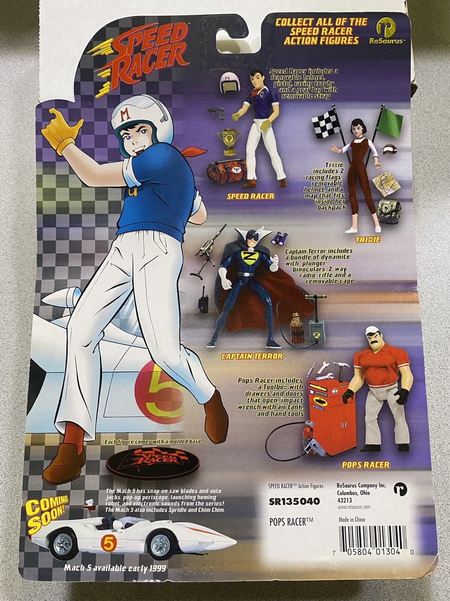 ReSaurus 1998 Pops Racer Action Figure 