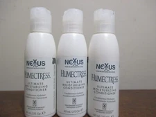 Lot of 3 Nexxus Humectress Ultimate Moisturizing Conditioner Original 2 oz