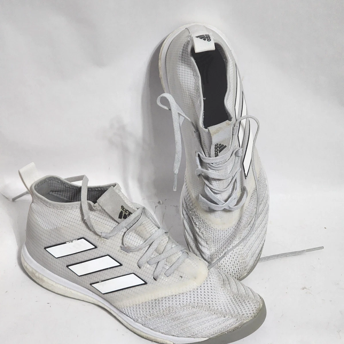 hoja Redada objetivo Adidas Ace Tango 17.1 TR white Red Mens Size 7.5 Indoor Soccer Cleats | eBay