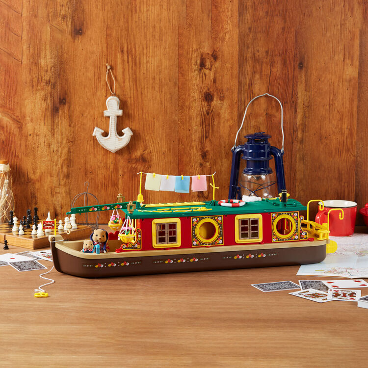 Sylvanian Families River Canal Boat Epoch Japan Calico Critters