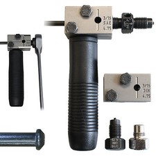 Profi Bremsleitung Bördelgerät Kfz Pkw Bördel Werkzeug bördeln Satz Set Din SAE