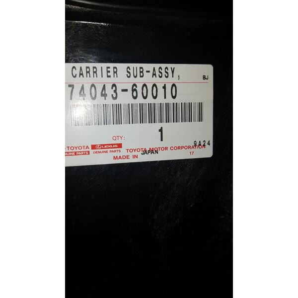 Toyota Genuine Land Cruiser Battery Box Passenger Left hand