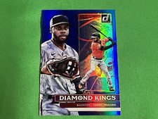 2022 Donruss Holo Blue #5 Cedric Mullins DK Baltimore Orioles