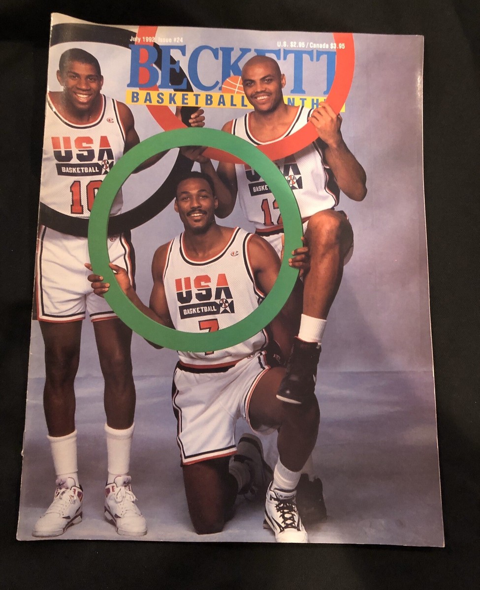 Basketball Beckett Magazine July 1992 Issue #24 USA Olympic Dream