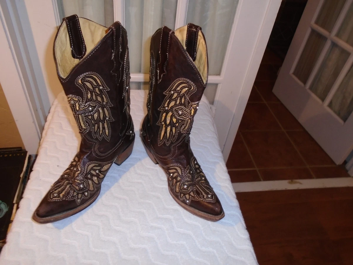 Boots with angel wings sale