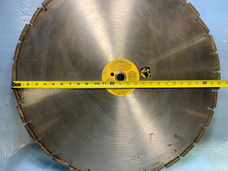 26 inch Diamond Segemented Terra Sabertooth Concrete Saw Blade