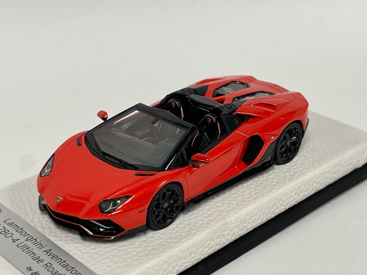 1/43 Looksmart Lamborghini Aventador Ultimae Roadster Orange Xanto