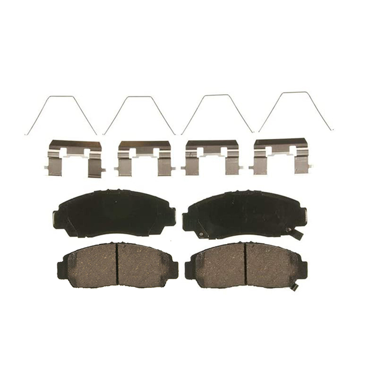 Front and Rear Ceramic Brake Pads w/Hardware for Acura TSX Honda Accord