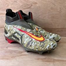 Nike Alpha Menace Elite 3 Travis Kelce KC Chiefs Camuflaje FN0113-200 Hombres Talla 10 NUEVO