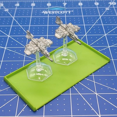 GW EPIC 40K IMPERIAL - Marauder Bomber MK II x 2 - 1995 OOP 6mm Metal