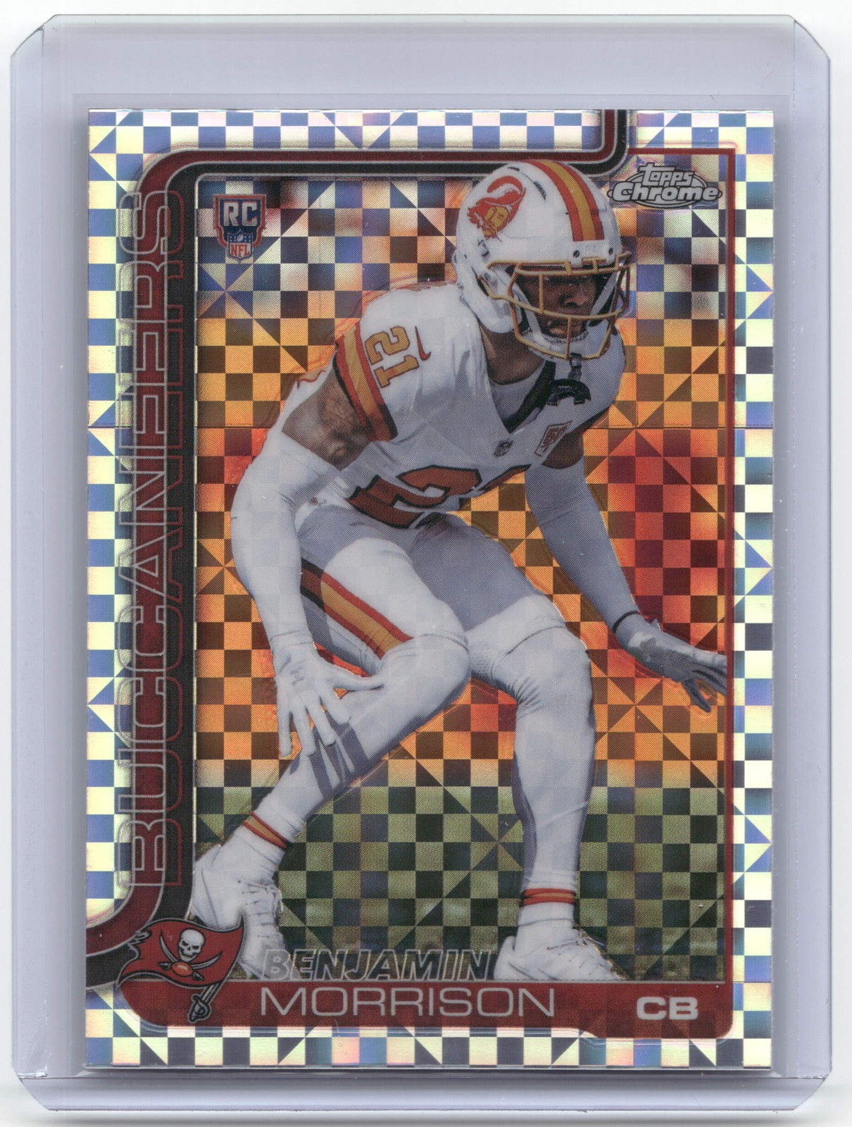 2025 Topps Chrome #355 Benjamin Morrison X-Fractor
