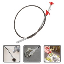  Tuyau de printemps outil de dragage Nettoyage Claffe de vidange pliable Drain