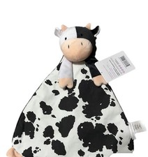 NWT Baby Cow Lovey Newborn Plush Snuggle Buddy Toy Security Blanket Copper Pearl